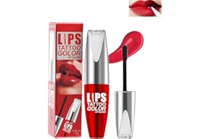 Peel Off Lip Tint Stain,Peel Off Lip Liner Stain Tattoo Nude Pink Lipgloss Long Lasting Waterproof, Non-Stick Highly Pigmente