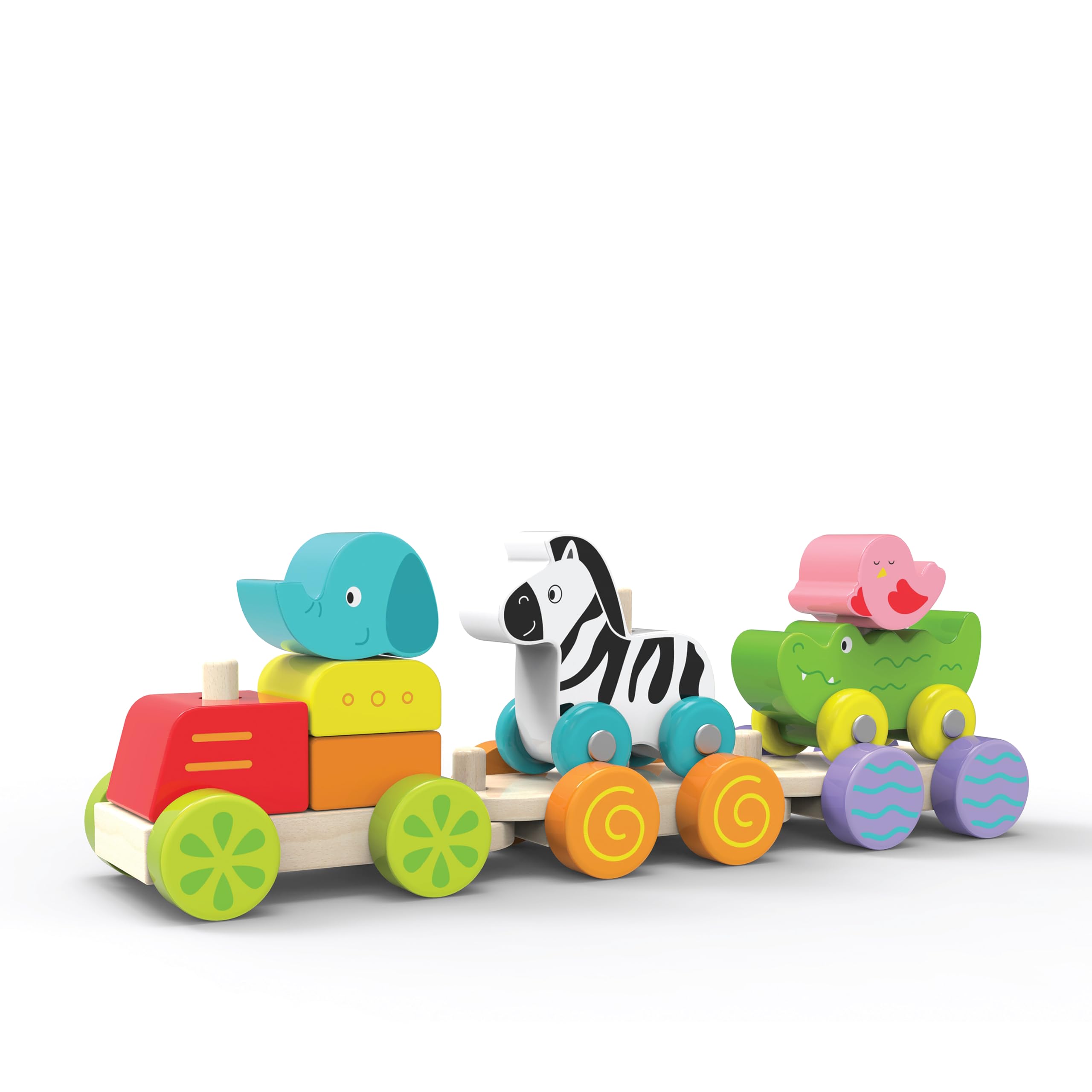 Edushape 627005 Happy Zoo Train