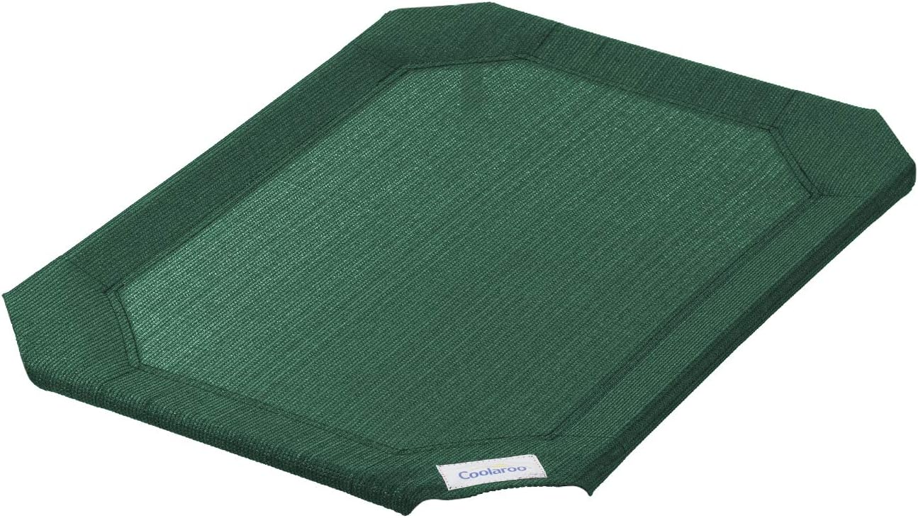 Coolaroo Replacement Cover, The Original Elevated Pet Bed by Coolaroo, Medium, Brunswick Green : Cooleroo Bed Replacement : Pet Supplies