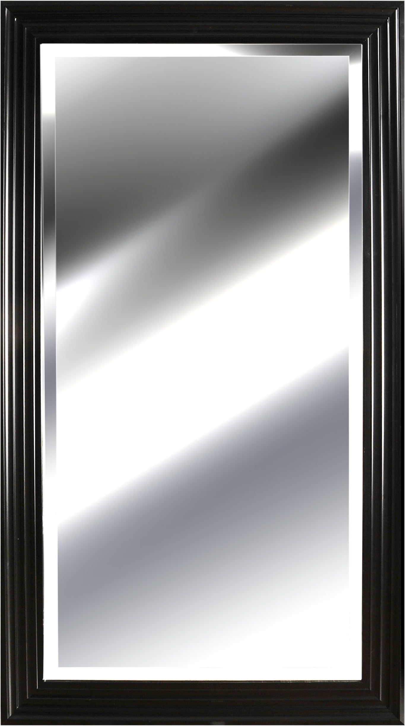 Gallery Solutions Classic Beveled Mirror, 24 by 48-Inches