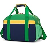 HawLander Small Duffle Bag for Kids Boys or Girls, Gym Bag for Sports Travel(Dark Blue Green)