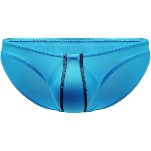 Ice Silk Men's Briefs, Ultra Thin Breathable Underwear for Men