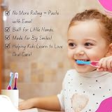 MR.WHITE Barbie Kids Battery Powered Toothbrush, Soft Bristles, 1.5V AA Battery view 6