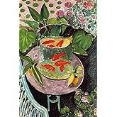 Henri Matisse Goldfish Wall Art Abstract Poster Print French Fine Art Colorism Aesthetic Paintings Cool Wall Art Print 12x18
