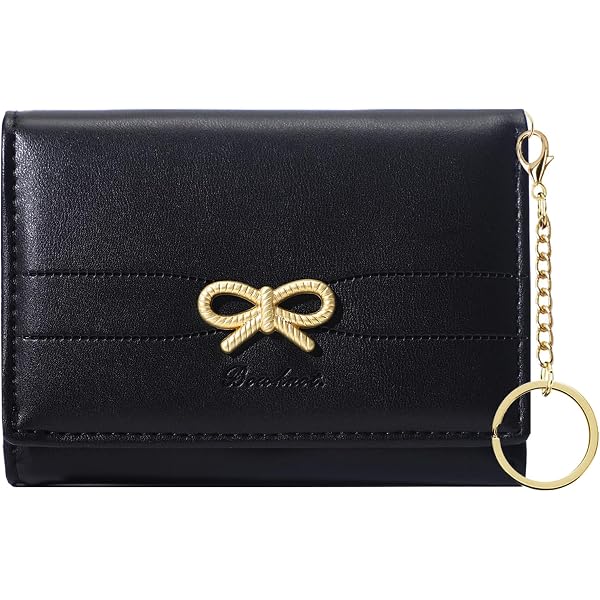 Amazon.com: Women Slim Leather Card Case Holder Small Wallet Cute