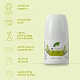 Dr Organic Tea Tree Deodorant Aluminium Free 50ml Vegan Cosmos Organic view 2