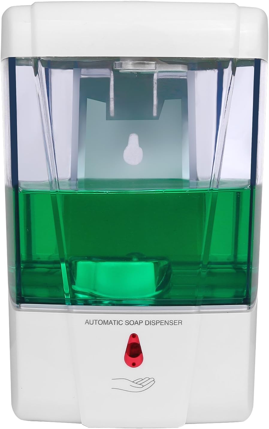 LemonBest Wall-Mount Soap Pump No Touch Automatic Sensor Soap Dispenser Infrared Sanitizer Pump 600ml: Home & Kitchen