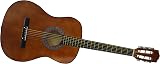 Diva Group 38 Inch Full Size Acoustic Cutaway Guitar Black Hardwood Finish view 2