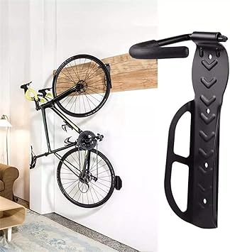 Amazon 壁掛け自転車ラック スチール自転車固定フック 壁掛け自転車収納ラック 自転車壁掛けラック タイヤラック 負荷 30kg 66lb Hj フレームプロテクター