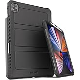 Encased Falcon for iPad Pro 12.9 Case (2021/2022) Protective iPad Skin (No Cover) with Pencil Charging Slot (iPad Pro 12.9)