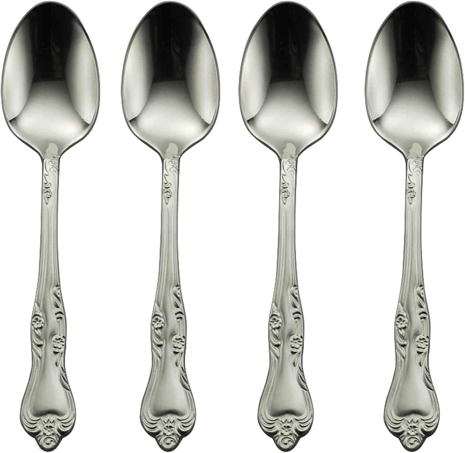 Oneida Azalea Teaspoons, Set of 4 Kitchen & Dining