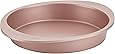 Farberware Nonstick Bakeware Baking Pan / Nonstick Cake Pan, Round - 9 Inch, Red