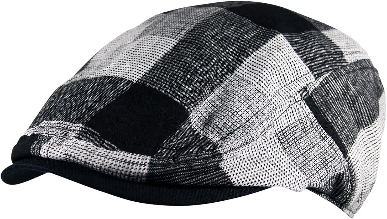check flat cap