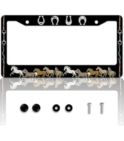 "I Sell Houses" Funny License Plate Frame - Chrome Metal, Fits US 12x6" Plates, Includes Screws - View #8