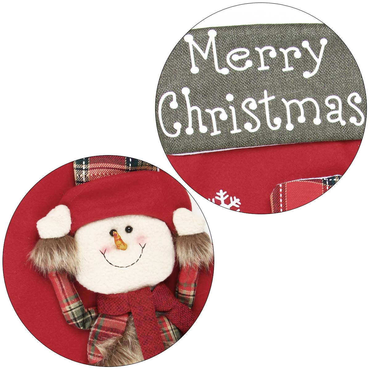 Dreampark Christmas Stockings, Big Xmas Stockings Decoration - 18\