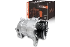 COOLIGO CO11319C AC Compressor with A/C Clutch CO11319C Replacement for Nissan Maxima Murano 2009-2014 Quest 2011-2015 Pathfinder 2013-2014 3.5L，926001JA0A 926001JA1A