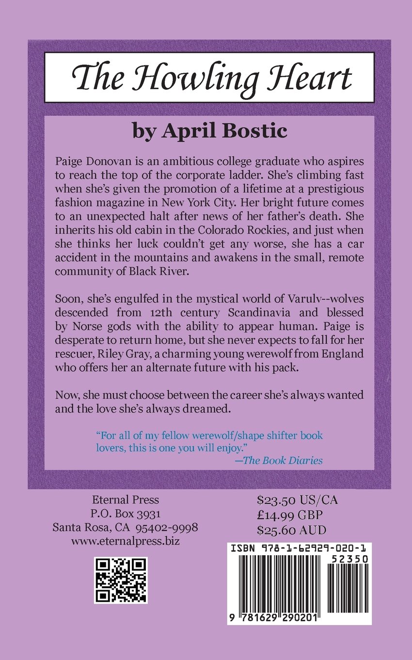 The Howling Heart Bostic April Donaldson Trevor E Dudina Elena 9781629290201 Amazon Com Books