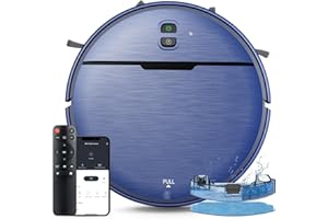 IMARTINE 2 in 1 Mopping and Vacuuming Robot, Robot Vacuum and Mop Combo Compatible with WiFi/App, Robotic Vacuum Cleaner Self-Charging, Slim, Ideal for Pet Family, Hard Floor, Hair, Low Pile Carpet