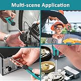 TekValue 7pc Screwdriver Set Heavy Duty Chrome Vanadium Steel Magnetic Tips view 6