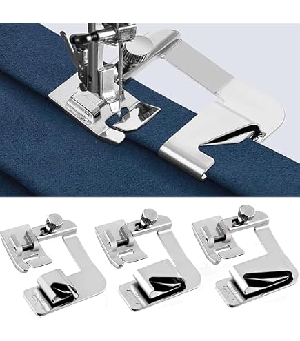 Prensatelas Para Dobladillo Enrollado 2.4mm - Acero Inoxidable Para Máquina De Coser Industrial De Una Aguja, Universal