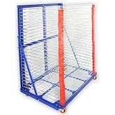 HayWHNKN Art Drying Rack Screen Printing Drying Rack 50-Layers Assembling Type Screen Painting Drying Equipment for Silk Screen Printing