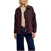 Free People Women's We The Free Cori Waxed Jacket Port Royal Small