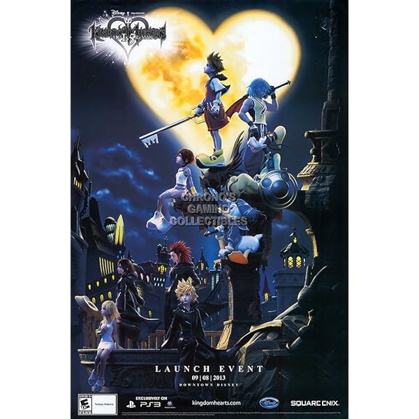 KINGDOM HEARTS II ポスター 在庫ラスト】販促ポスター キングダムハーツ2 KINGDOM HEARTSⅡ