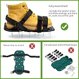 Bakulala Lawn Aerator Shoes with 2 Inch Spikes and Stainless Shovel view 4
