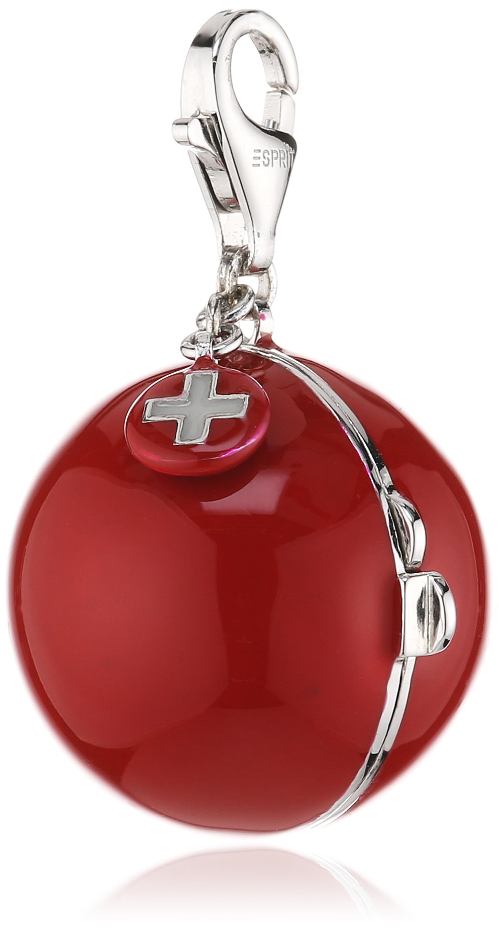 ESPRIT ESCH91231A000 Women's Charm Secret Switzerland 925 Sterling Silver, Sterling Silver 925, No Gemstone