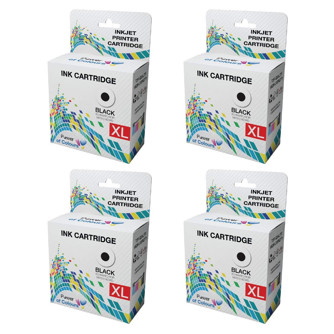 4 Compatible T2621/26XL Ink Cartridges for Epson Expression Premium XP-510 XP-520 XP-600 XP-605 XP-610 XP-615 XP-620 XP-625 XP-700 XP-710 XP-720 XP-800 XP-810 XP-820