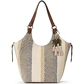 Sakroots The Sak Roma Shopper Shoulder Bag Large Purse & Tote Bag with Double Straps & Zipper Pockets for Everyday & Travel