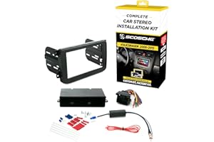 SCOSCHE Install Centric ICVW6BN Double DIN Complete Installation Solution for Installing an Aftermarket Stereo Compatible wit