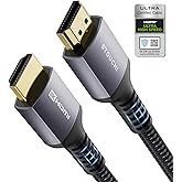 Stouchi 8K HDMI Cables 48Gbps (Certified) 10FT, Ultra High Speed HDMI® Cable, 8K60 4K120 144Hz eARC SBTM HDR10+ HDCP 2.2&2.3 