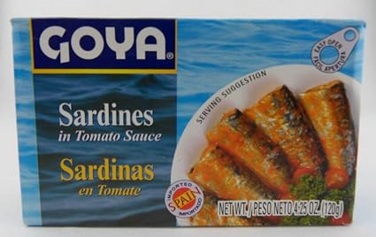 Goya sardines in tomato sauce (041331036122)