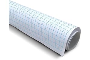 Geyer Instructional Products - 36" x 120" Large Graph Paper Roll, 1/4" Blue Grid, Ideal for School Classroom Graphing, Designing Blueprints and Floorplans, Tabletop Gaming and Custom Mapping
