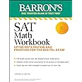 SAT Math Workbook: Up-to-Date Practice for the Digital Exam (Barron's SAT Prep)