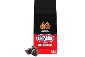 Kingsford Match Light Instant Charcoal Briquettes, BBQ Charcoal for Grilling, 12 Pounds (Package May Vary)