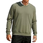 MagnaMan Crewneck Sweatshirt For Men - Long Sleeve Cotton Blend Oversized Crewneck Sweatshirt