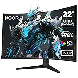 KOORUI 32 inch Curved Gaming Monitor - QHD
