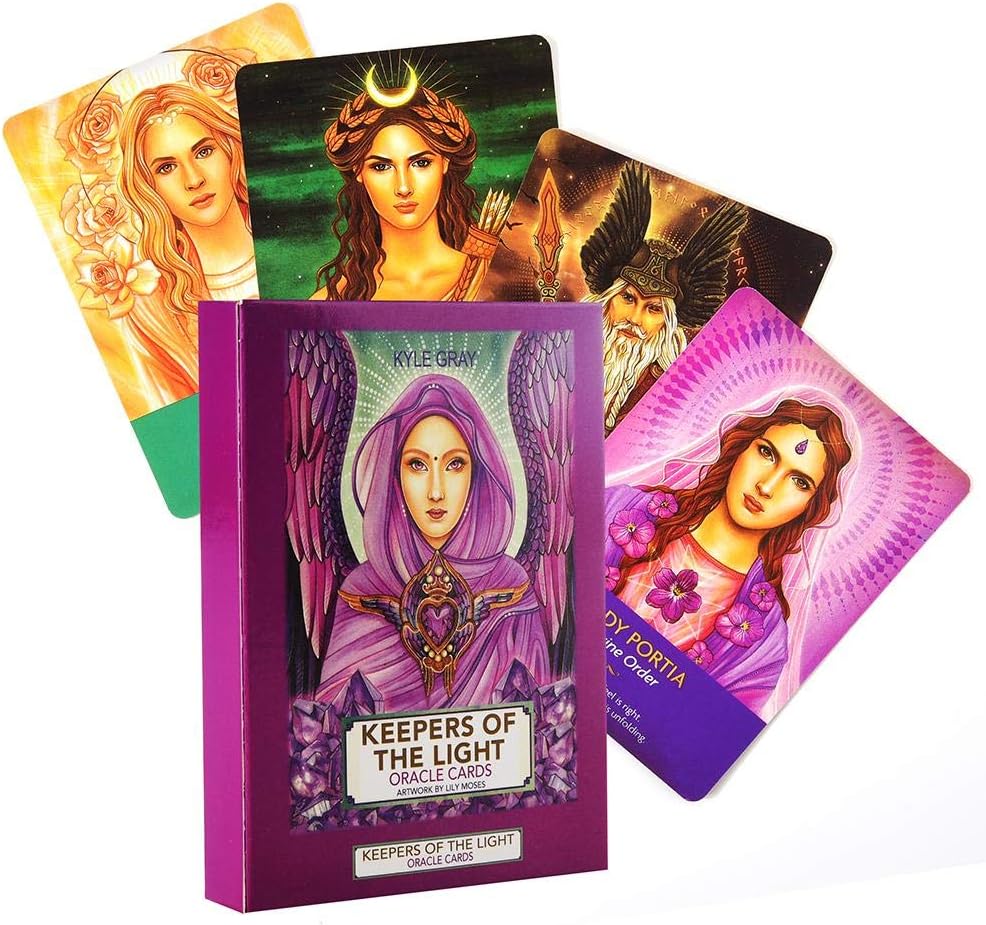 Funsquare Keepers of the Light Oracle Cards - 44 Sheets Tarot Cards Card Games Cards