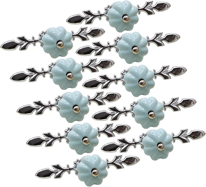 10 Stück Schrank Keramik Cartoon Knöpfe Schrank Schublade zieht Griffe