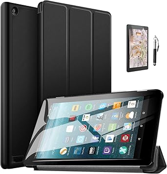Amazon Amazon Fire 7 ケース 17 19 三つ折り 薄型 軽量 Puレザー製 スタンド機能 衝撃吸収 磁性付き 内蔵マグネット開閉式 19 17 Fire7 カバー 第七世代 第九世代 黒 Famgift タブレットケース 通販 Amazon Amazon Fire 7 ケース 17 19 三つ折り 薄型 軽量 Puレザー製 スタンド機能 衝撃吸収 磁性付き 内蔵マグネット開閉式 19 17 Fire7 カバー 第七世代 第九世代 黒 Famgift タブレットケース 通販