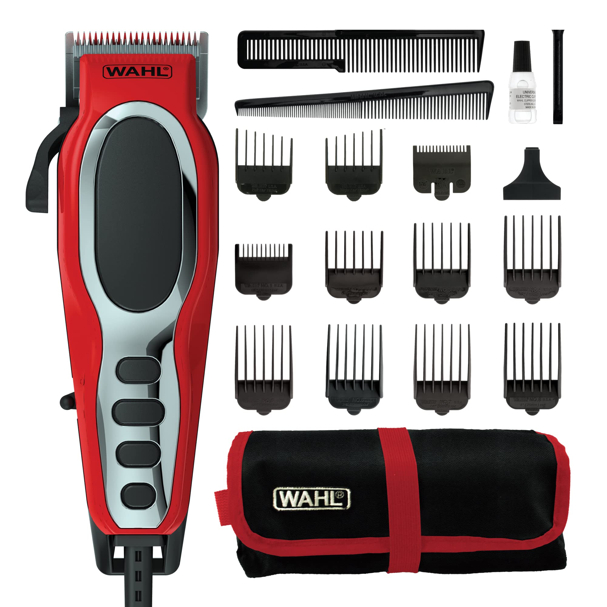 Wahl Fade Pro Hair Clipper, Perfect Fade, Afro Head Shaver, Hair Clippers for Men, Clippers for Fading, Corded Hair Clippers, Home Haircutting, DIY Haircuts, Haircutting Kit