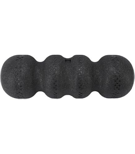 Rouleau De Massage Rollga Noir - Soulage Mal De Dos, Flexibilité, Récupération Musculaire