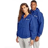 Champion mens Stadium Packable Jacket, Wind & Water Resistant, Script Logo, Available in Regular and Big & Tall