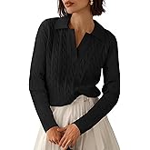 BTFBM Women's Oversized Sweaters Fall Fashion Clothes 2025 Trendy Knit Pullover Casual Long Sleeve V Neck Sweater Jumper Tops