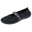 Brand New Women's Slip-On Water Shoes With Velcro Strap Available In 4 Colors