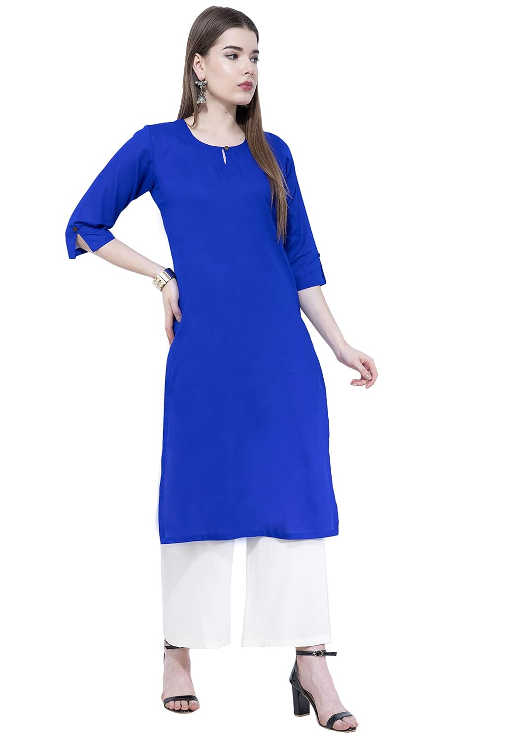 Blue kurta for women Clearance
