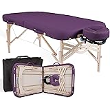 EARTHLITE Premium Portable Massage Table Package SPIRIT - Spa-Level Comfort, Deluxe Cushioning incl. Flex-Rest Face Cradle &