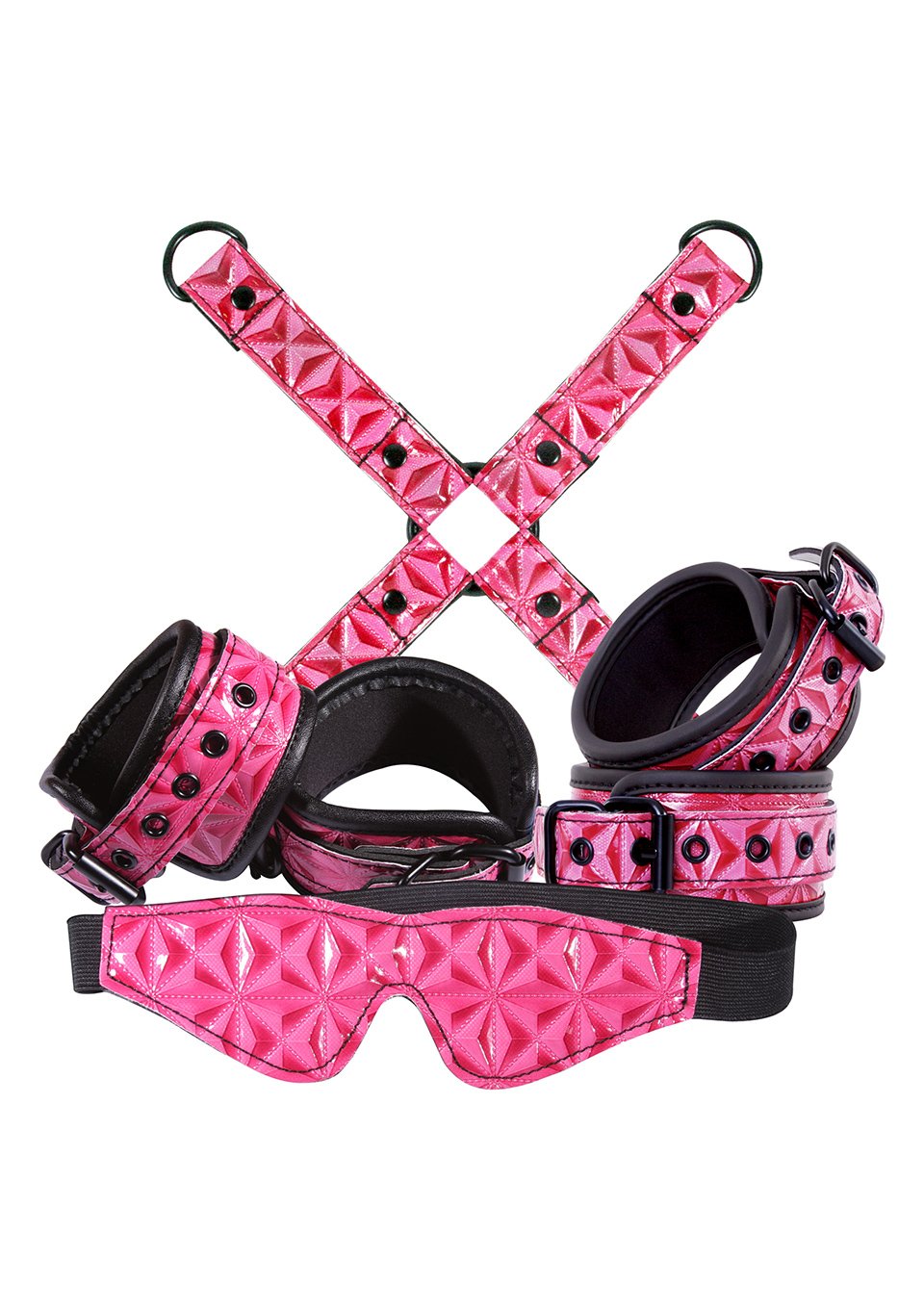 NS Novelties Sinful Pink Bondage Kit